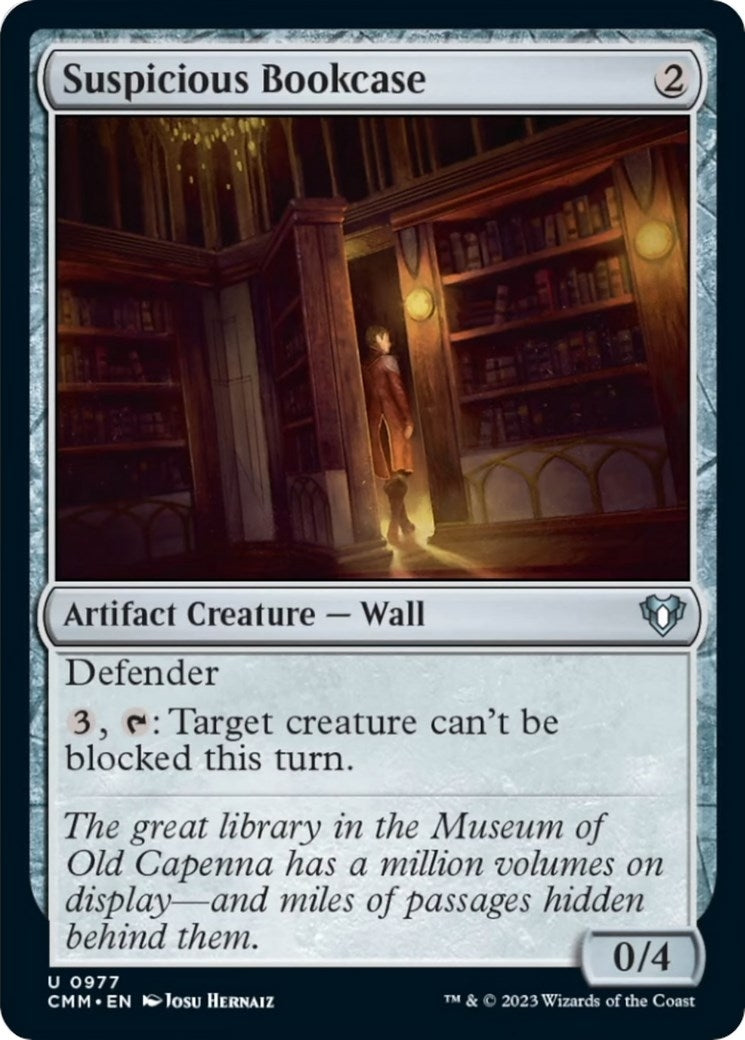 Suspicious Bookcase (977) (CMM)