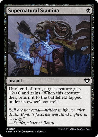 Supernatural Stamina (188) (CMM)