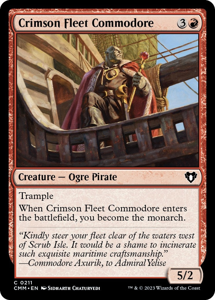 Crimson Fleet Commodore (211) (CMM)