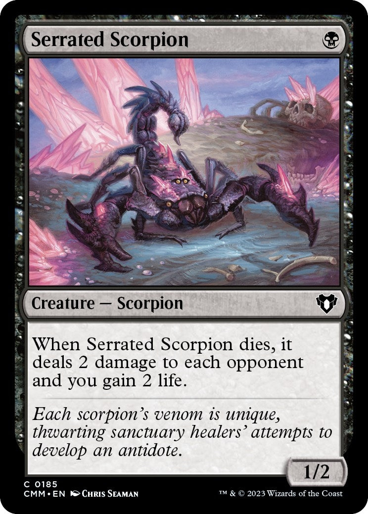 Serrated Scorpion (185) (CMM)