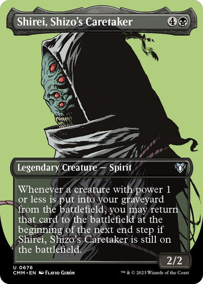 Shirei, Shizo's Caretaker (Borderless) (676) (CMM)
