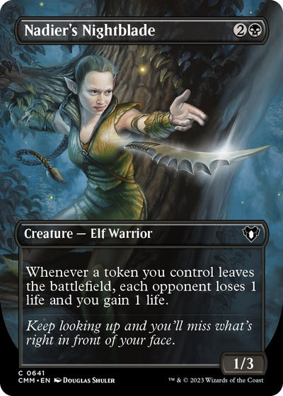 Nadier's Nightblade (Borderless) (641) (CMM)