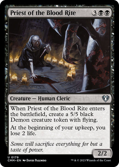 Priest of the Blood Rite (179) (CMM)