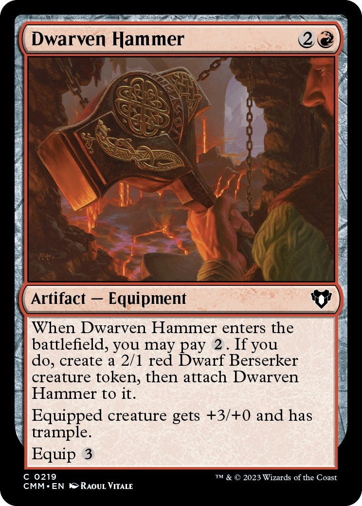 Dwarven Hammer (219) (CMM)