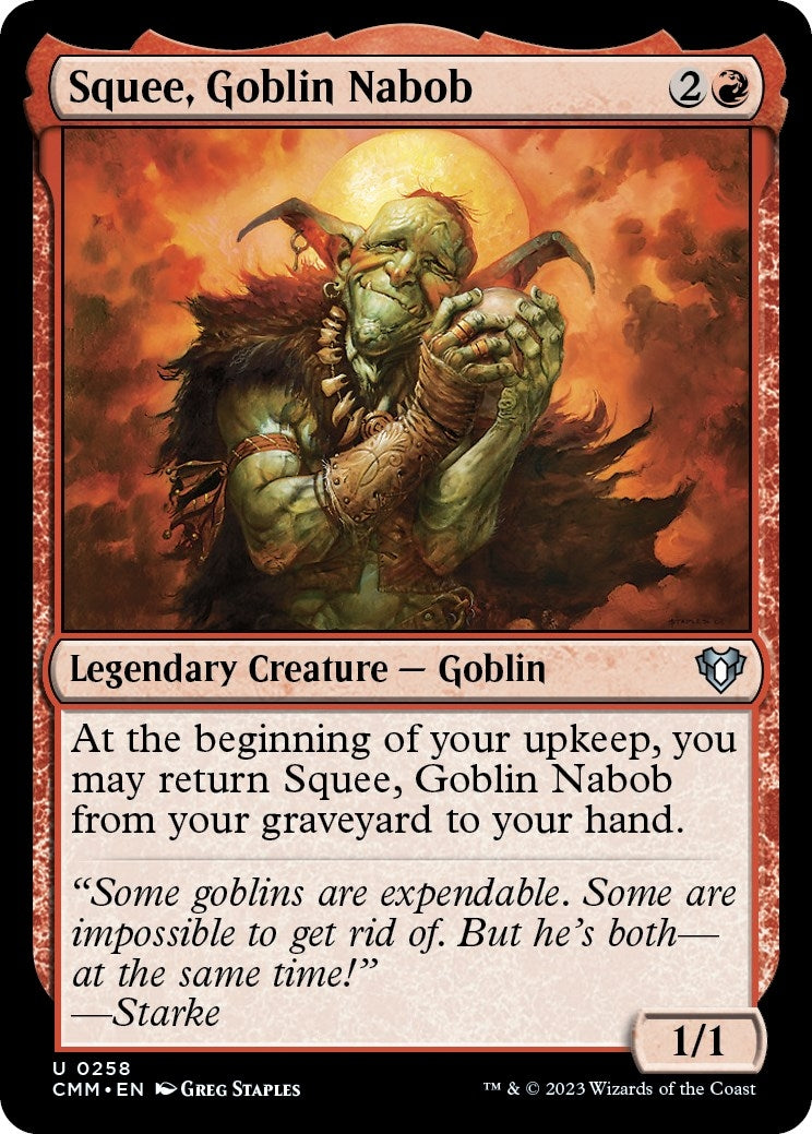 Squee, Goblin Nabob (258) (CMM)