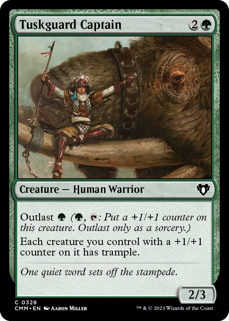 Tuskguard Captain (328) (CMM)