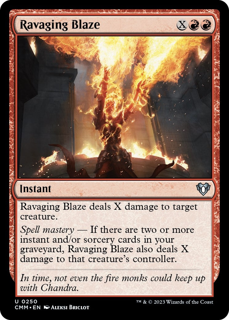 Ravaging Blaze (250) (CMM)