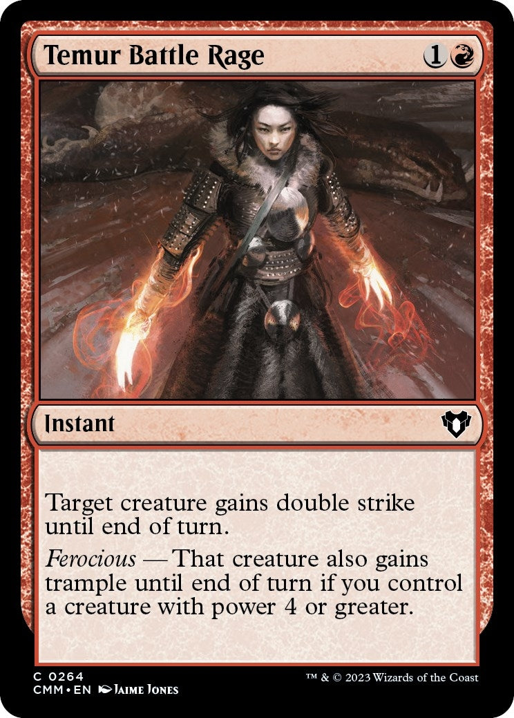 Temur Battle Rage (264) (CMM)