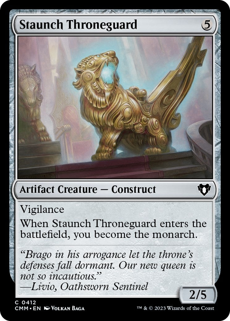 Staunch Throneguard (412) (CMM)
