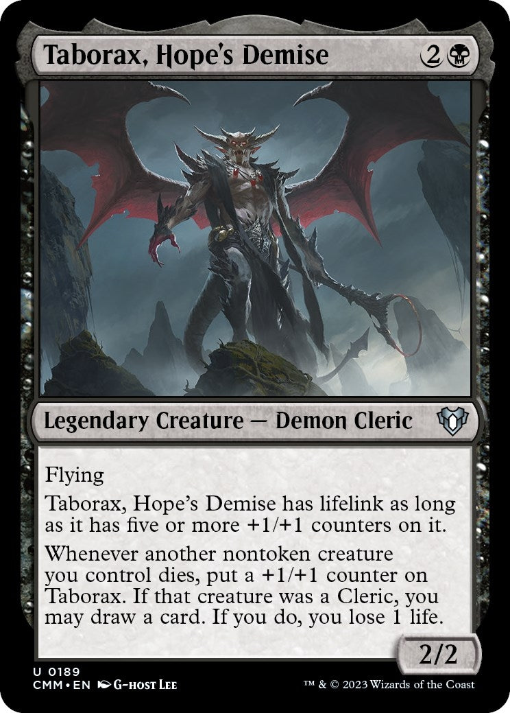 Taborax, Hope's Demise (189) (CMM)