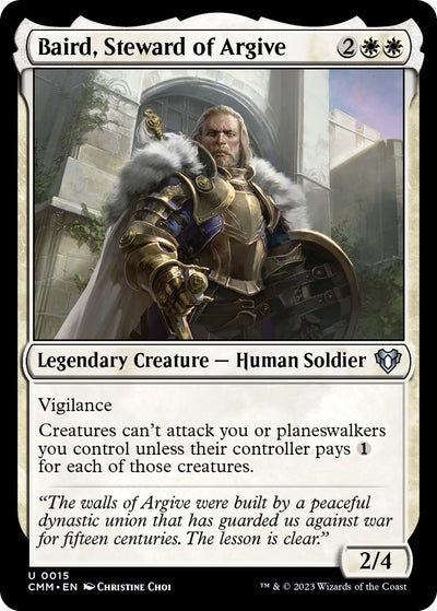 Baird, Steward of Argive (15) (CMM)
