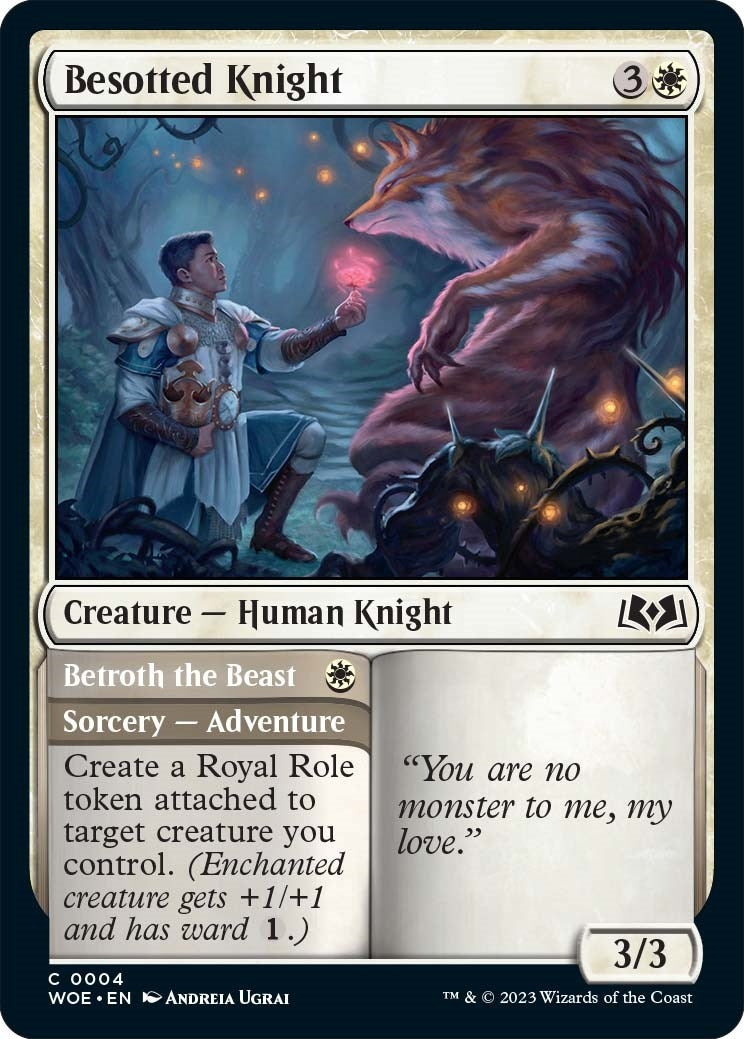 Besotted Knight (4) (WOE)