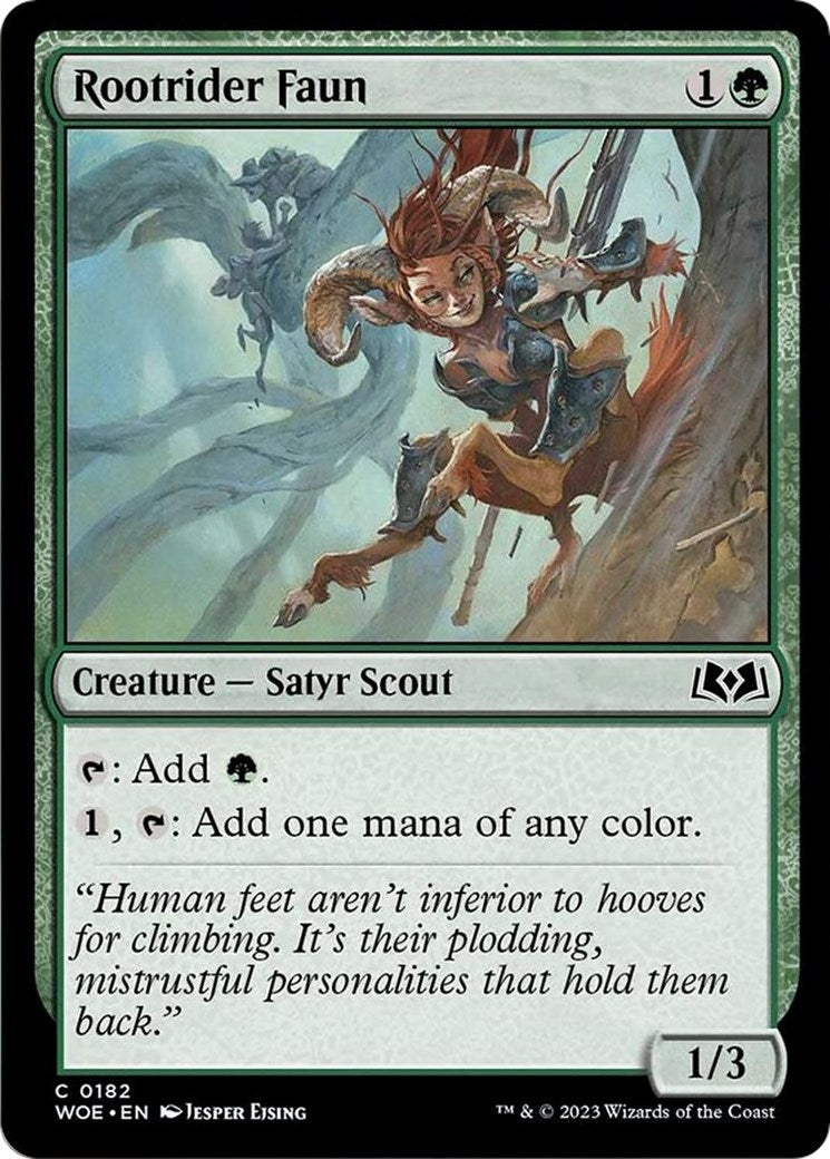 Rootrider Faun (182) (WOE)