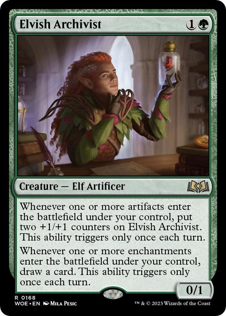 Elvish Archivist (168) (WOE)