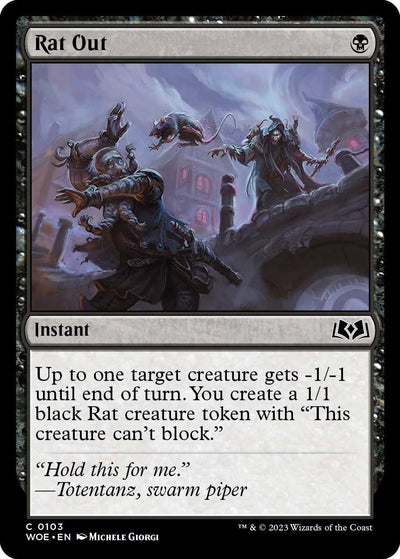 Rat Out (103) (WOE)