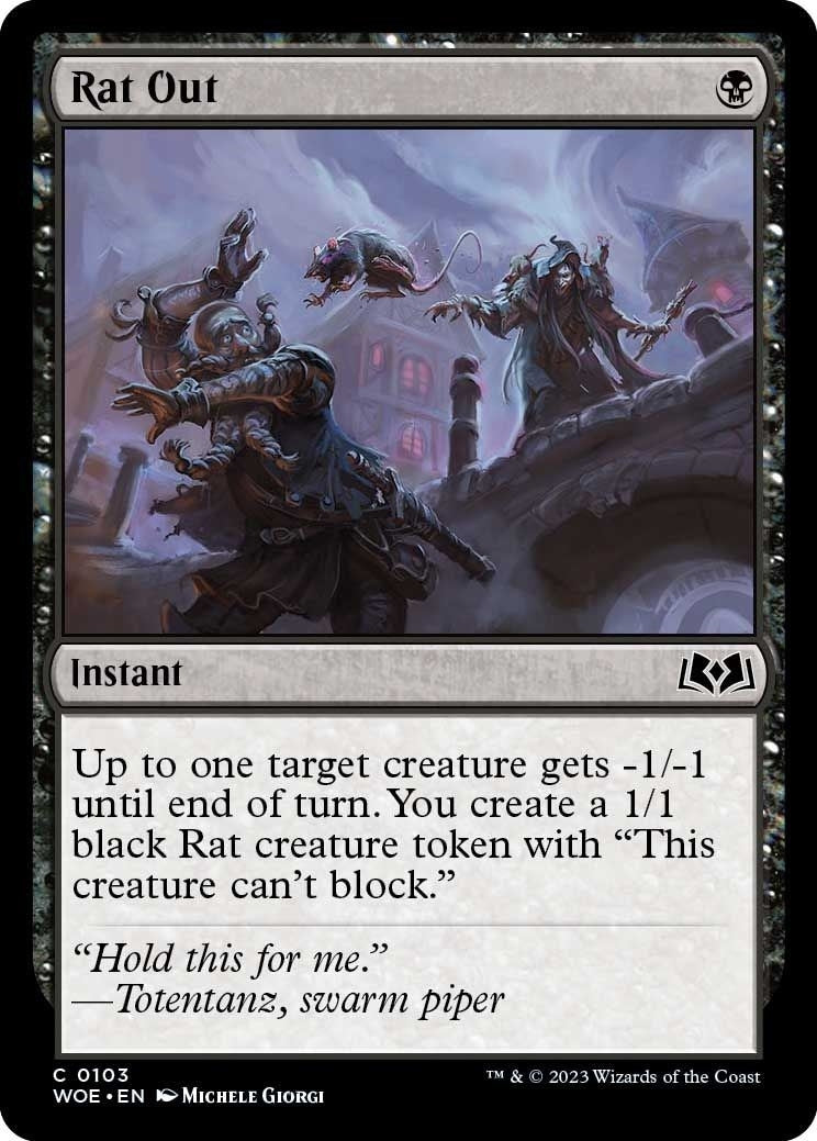 Rat Out (103) (WOE)