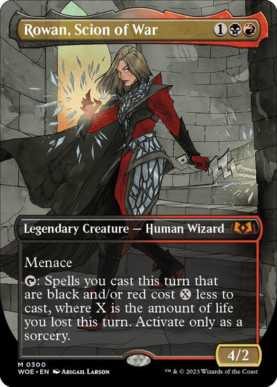 Rowan, Scion of War (Borderless) (300) (WOE)
