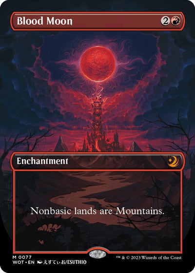 Blood Moon (Anime Borderless) (77) (WOT)