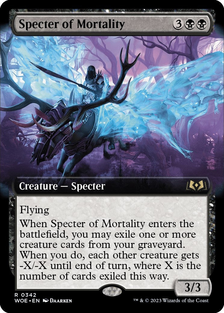 Specter of Mortality (Extended Art) (342) (WOE)