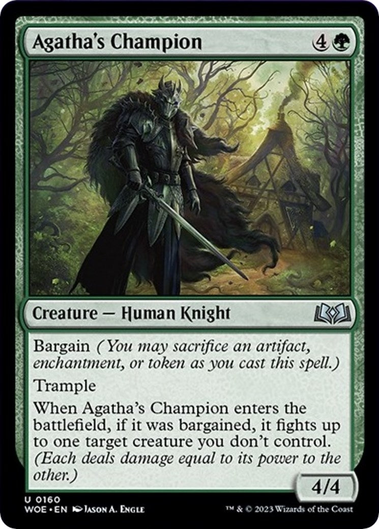 Agatha's Champion (160) (WOE)