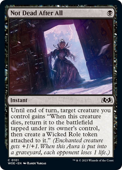 Not Dead After All (101) (WOE)