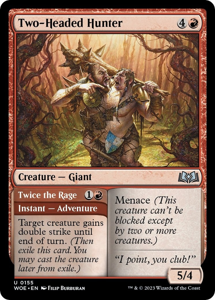 Two-Headed Hunter (155) (WOE)