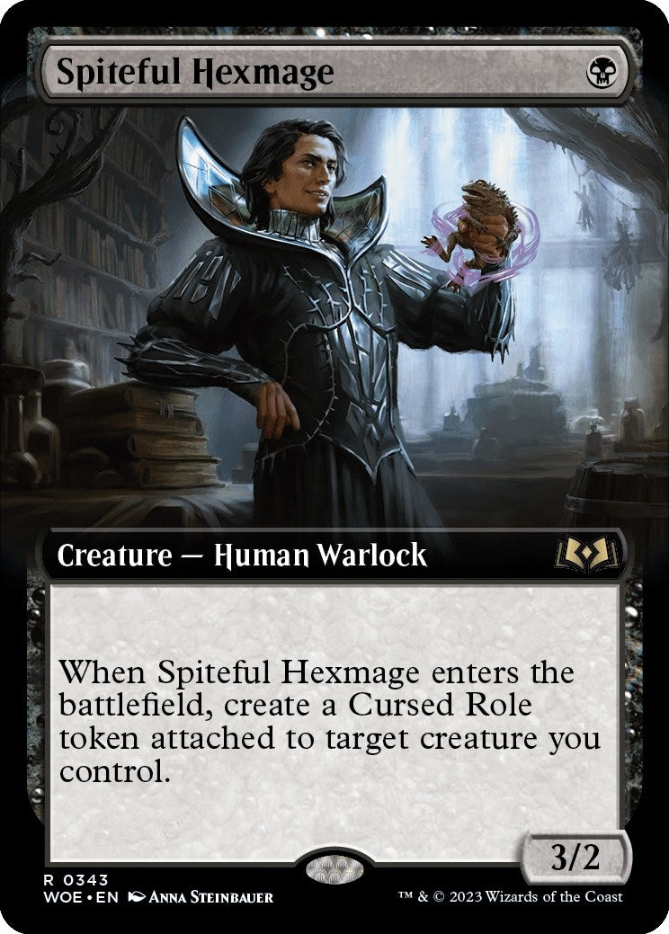 Spiteful Hexmage (Extended Art) (343) (WOE)