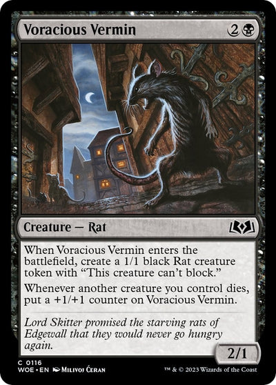 Voracious Vermin (116) (WOE)