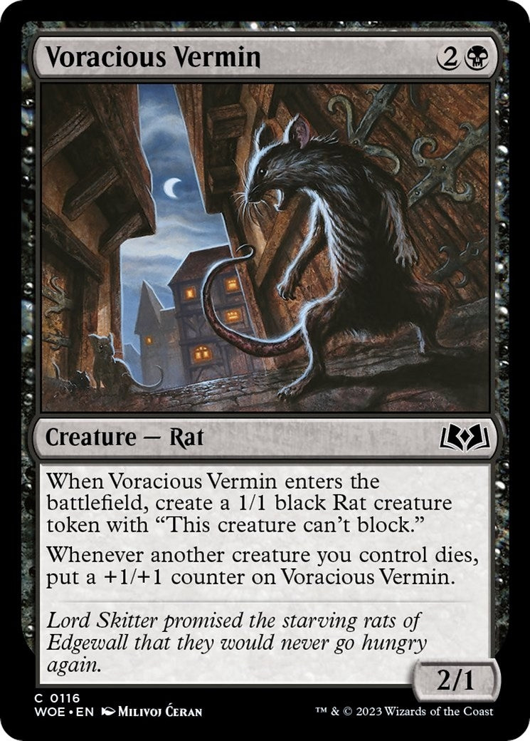 Voracious Vermin (116) (WOE)