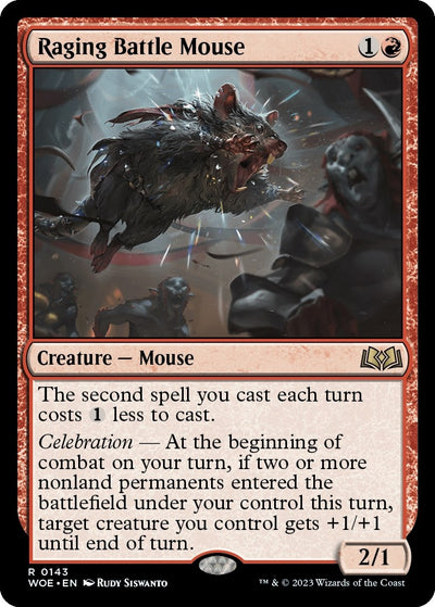 Raging Battle Mouse (143) (WOE)