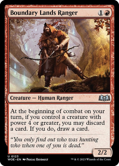 Boundary Lands Ranger (123) (WOE)