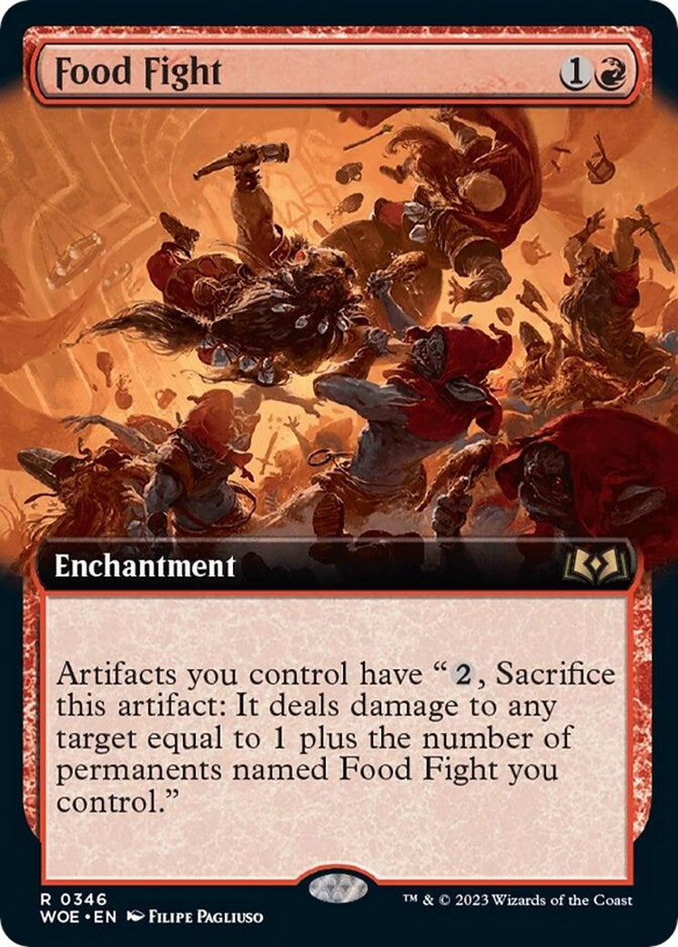 Food Fight (Extended Art) (346) (WOE)