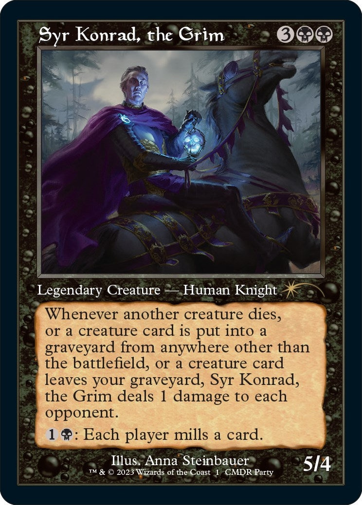 Syr Konrad, the Grim (Retro Frame) (1) (WPN)