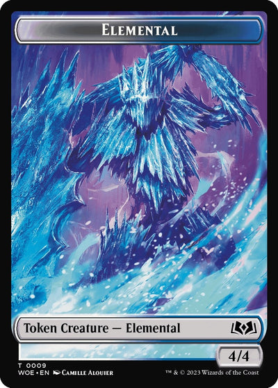 Elemental // Food (0013) Double-Sided Token (9 // 13) (WOE)