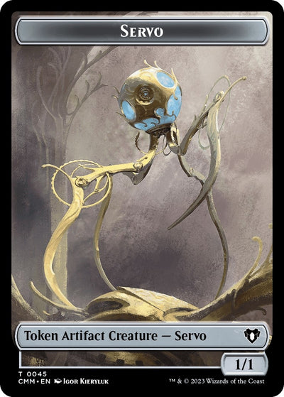 Servo // Stoneforged Blade Double-Sided Token (45 // 46) (CMM)