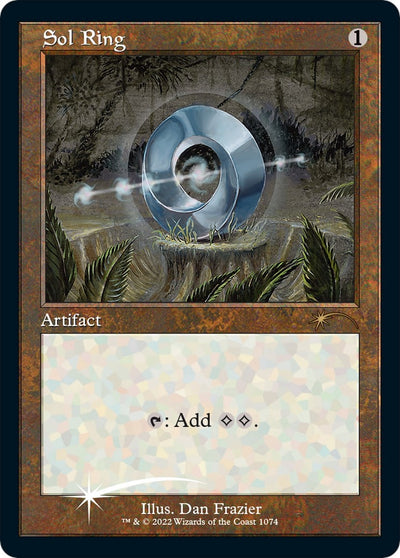 Sol Ring (Retro Frame) (Foil Etched) (1074) (SLD)
