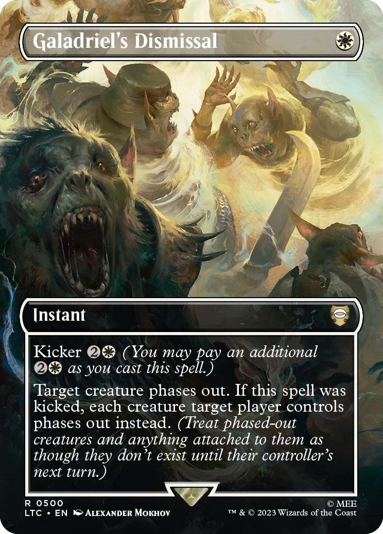 Galadriel's Dismissal (Borderless) (500) (LTC)