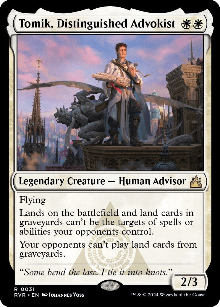 Tomik, Distinguished Advokist (31) (RVR)