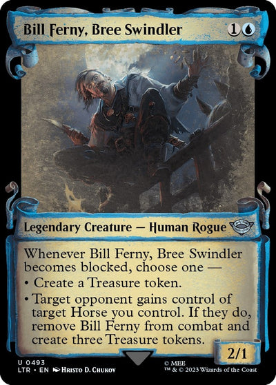 Bill Ferny, Bree Swindler (Showcase Scrolls) (493) (LTR)