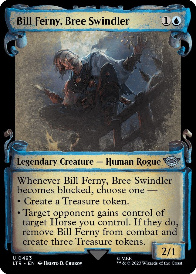 Bill Ferny, Bree Swindler (Showcase Scrolls) (493) (LTR)