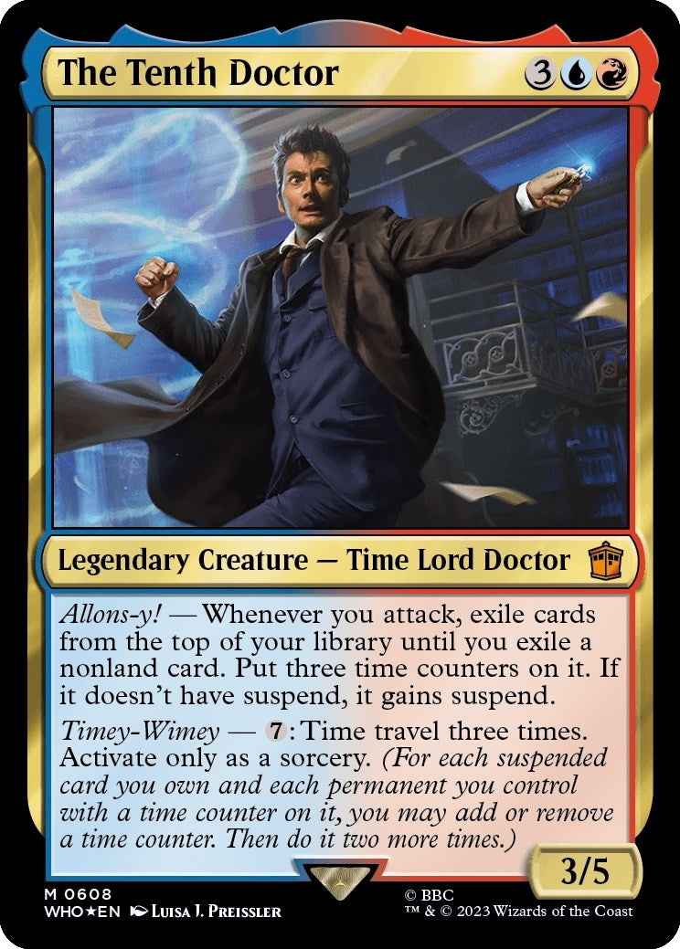 The Tenth Doctor (Surge Foil) (608) (WHO)