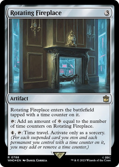 Rotating Fireplace (Surge Foil) (788) (WHO)