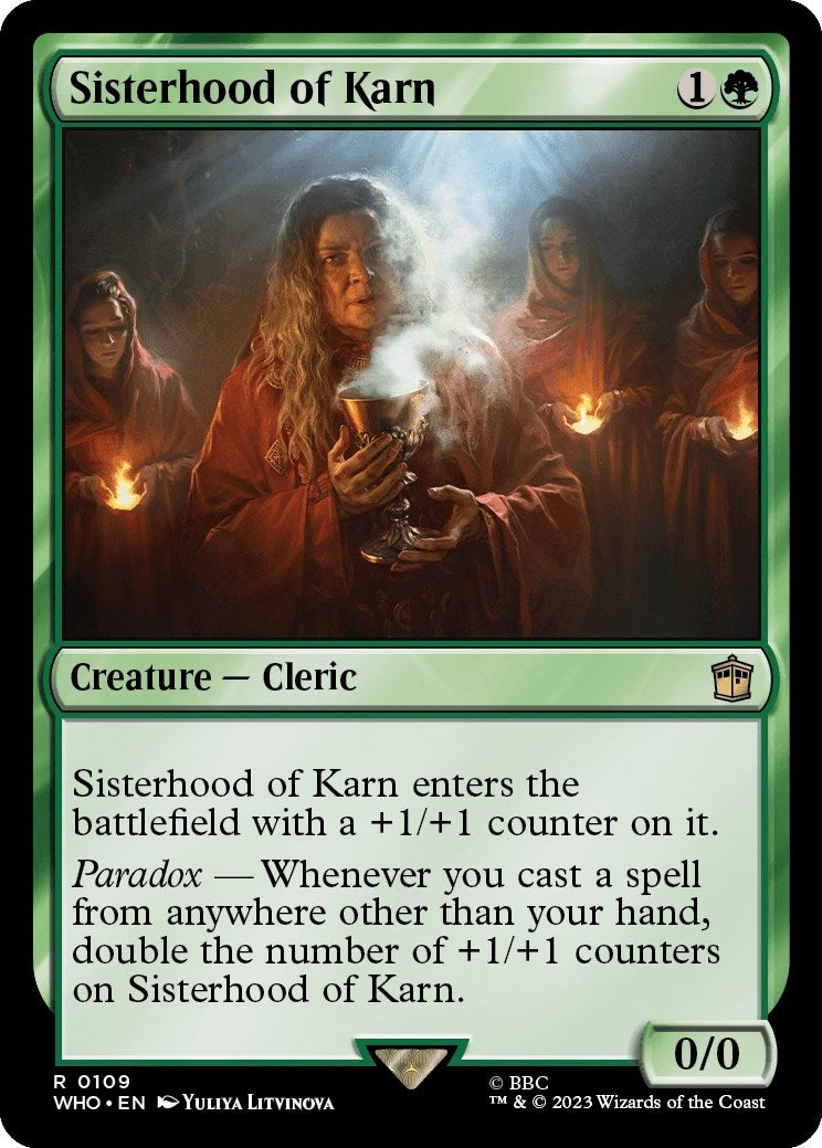 Sisterhood of Karn (109) (WHO)