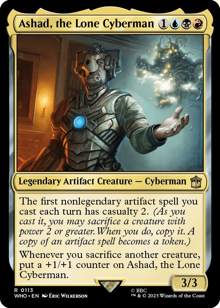 Ashad, the Lone Cyberman (113) (WHO)