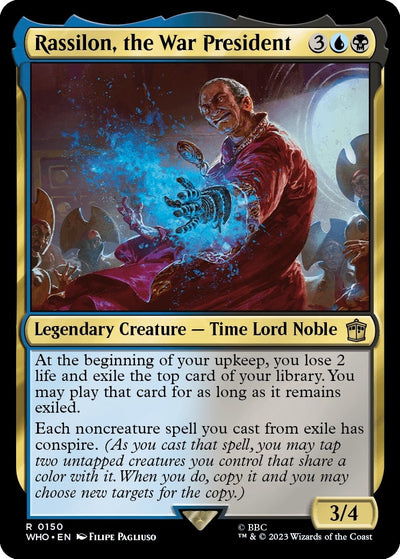 Rassilon, the War President (150) (WHO)