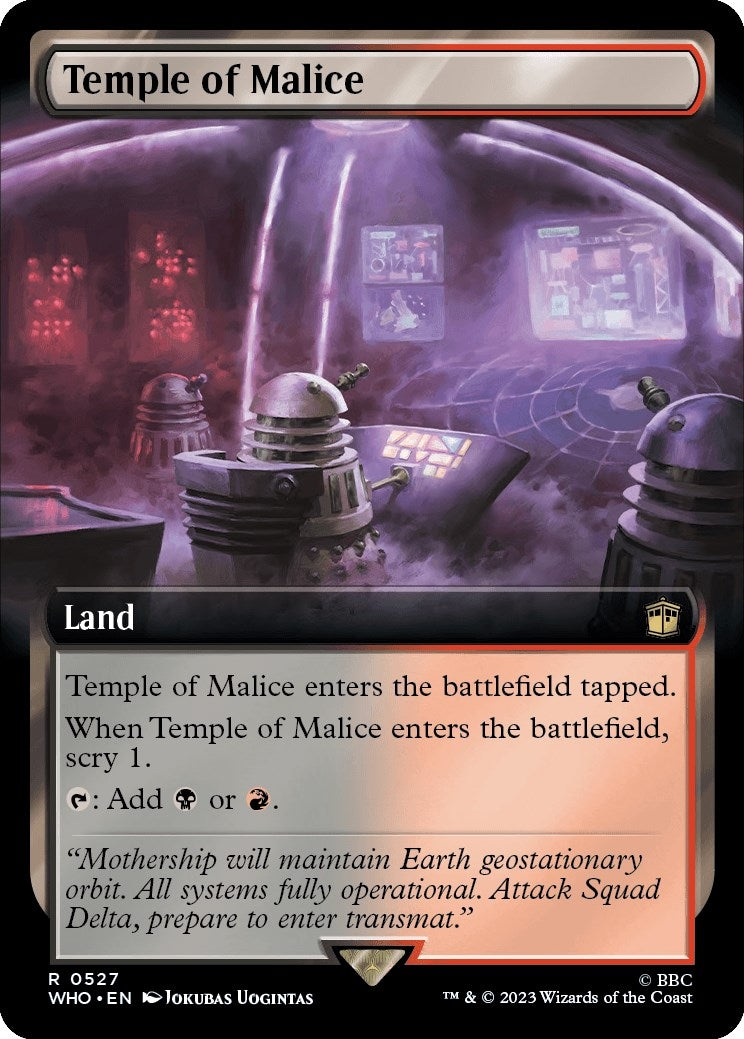 Temple of Malice (Extended Art) (527) (WHO)