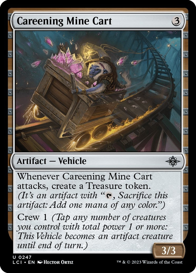 Careening Mine Cart (247) (LCI)