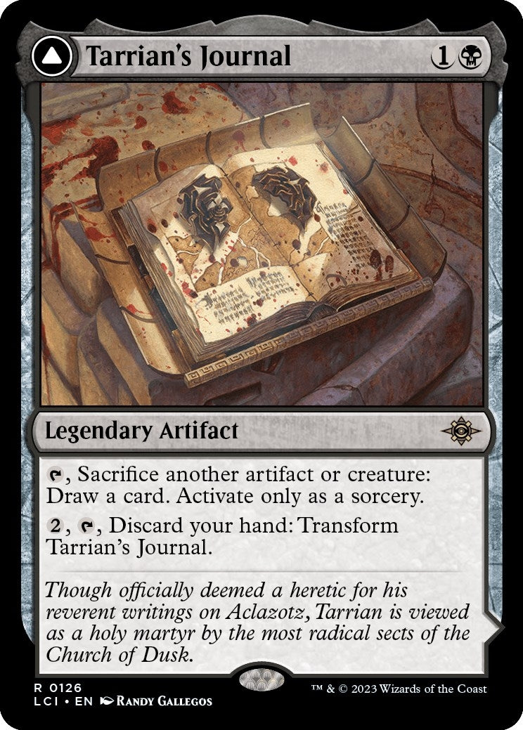Tarrian's Journal (126) (LCI)