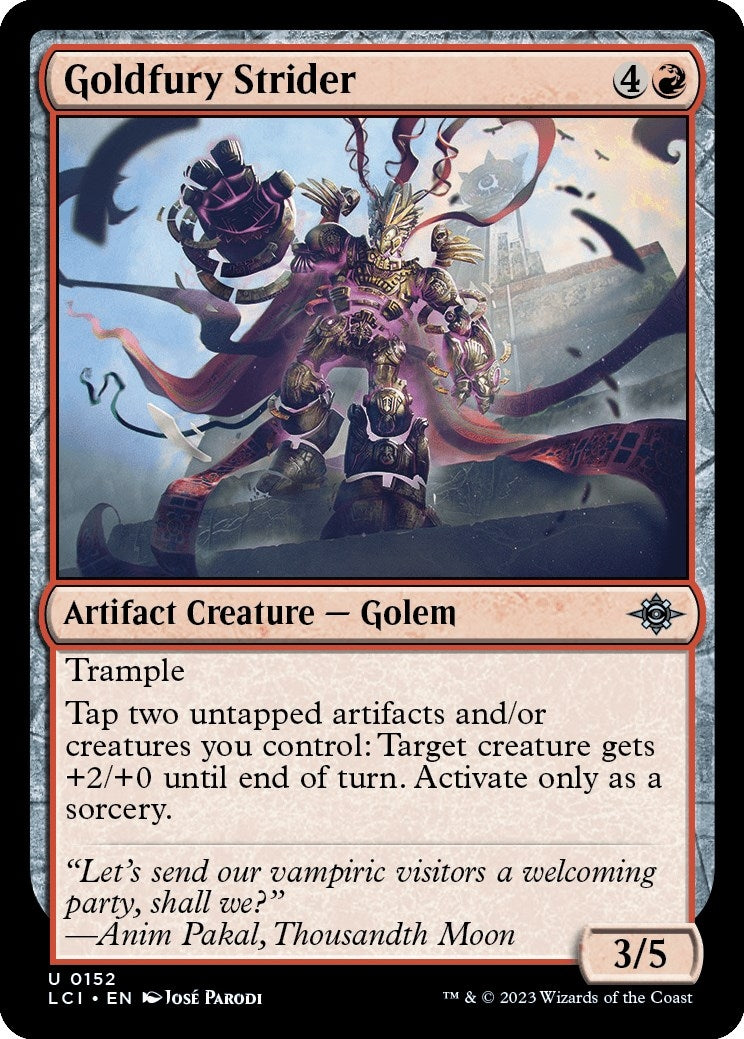 Goldfury Strider (152) (LCI)