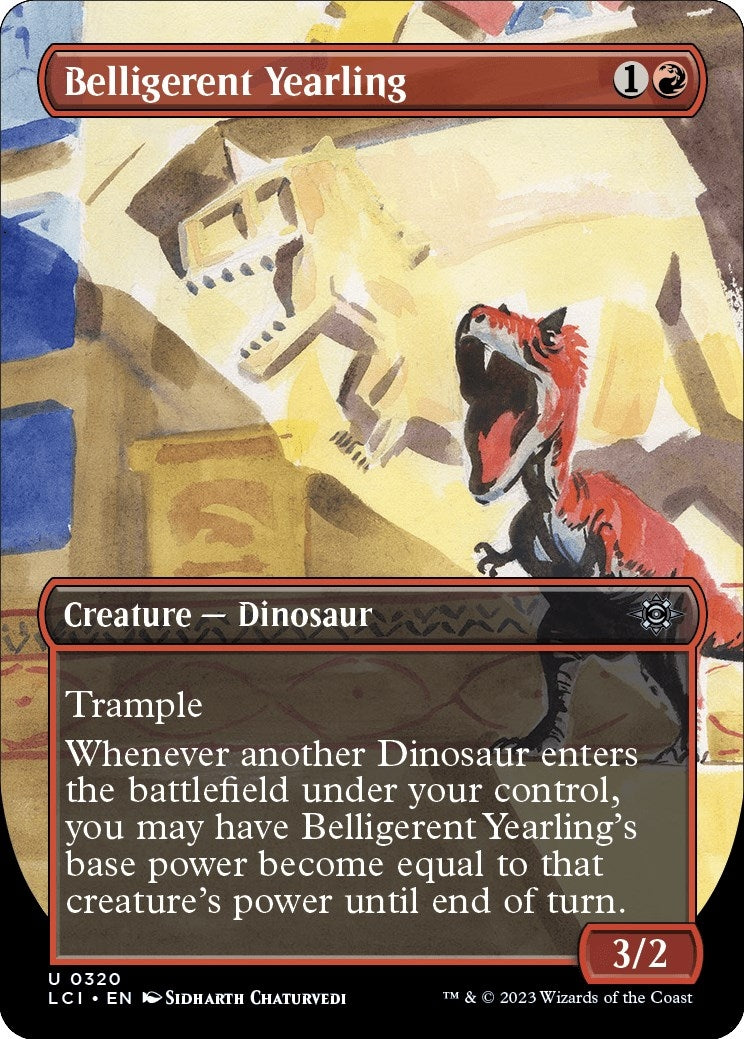 Belligerent Yearling (Borderless) (320) (LCI)